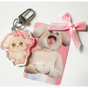 Aniteez TYUdeongi - Ateez YUNHO Keychain kawaii deco Charm kpop atiny